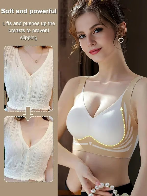 Wireless Push-Up Bra Set – 3PCS | Ultimate Support & Lift 💖