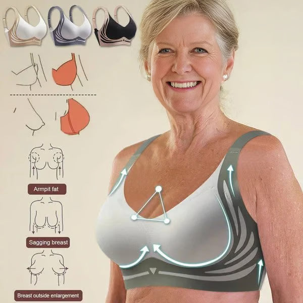 Wireless Push-Up Bra Set – 3PCS | Ultimate Support & Lift 💖