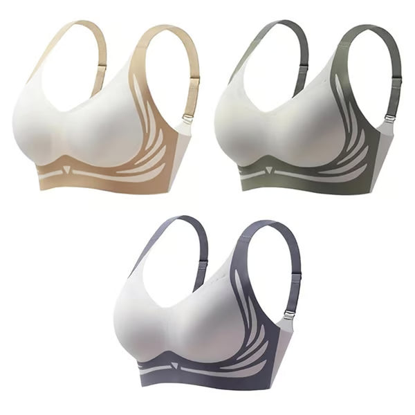 Wireless Push-Up Bra Set – 3PCS | Ultimate Support & Lift 💖