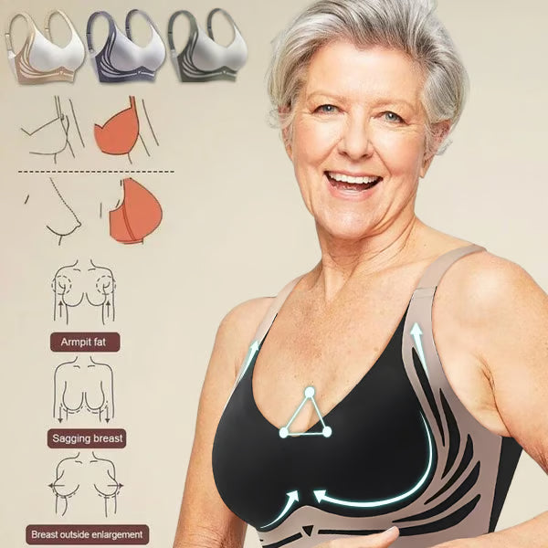 Wireless Push-Up Bra Set – 3PCS | Ultimate Support & Lift 💖