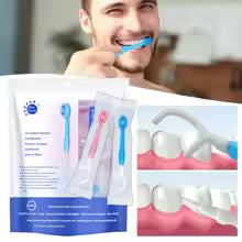 🎁5 in 1 Mini Toothbrush & Floss & Tongue Scraper & Toothpick Set