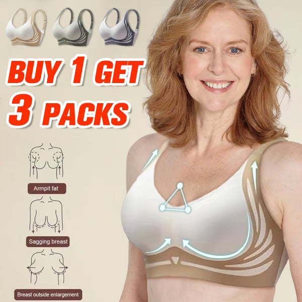 Wireless Push-Up Bra Set – 3PCS | Ultimate Support & Lift 💖