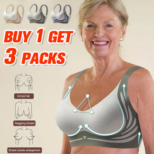Wireless Push-Up Bra Set – 3PCS | Ultimate Support & Lift 💖