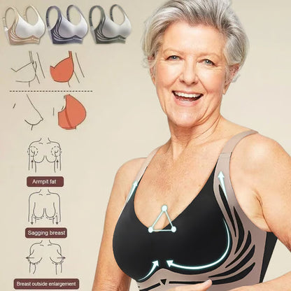 Wireless Push-Up Bra Set – 3PCS | Ultimate Support & Lift 💖