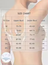 🔥Buy 1 Get 3 Packs - Women's Ribbed Push Up Adjustable Wireless Bra