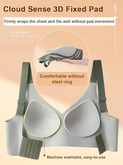 Wireless Push-Up Bra Set – 3PCS | Ultimate Support & Lift 💖